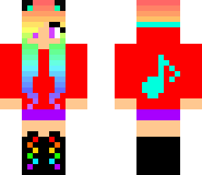 music girl with cat ears