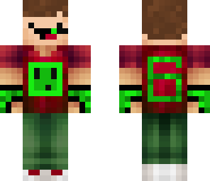 casual skin with my number on its back