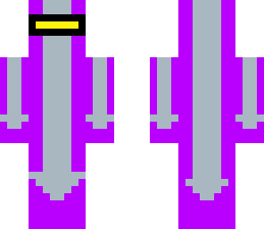 purple arrow man