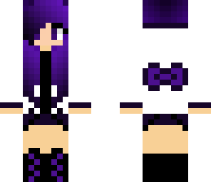 purple midnight girl