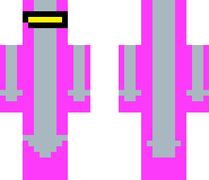 pink arrow man