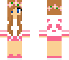 spring panda girl