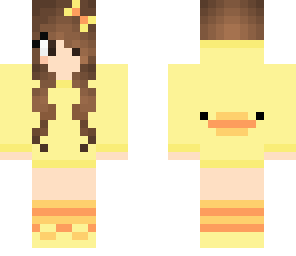 duck girl skin