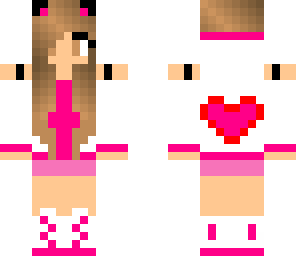 pink valentines day girl