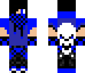 blue emo boy