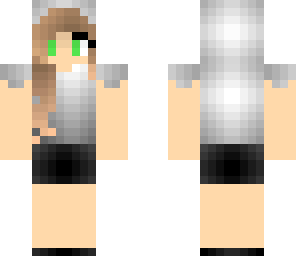 black n white dress girl