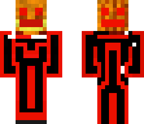 red and black