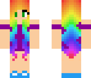 rainbow girl