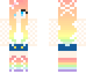 rainbow girl