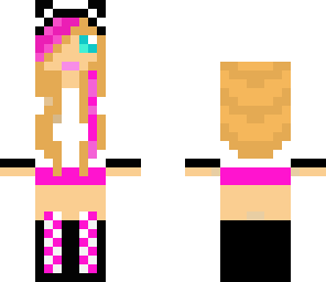 an extremely cute panda girl