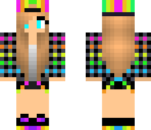 rainbow girl