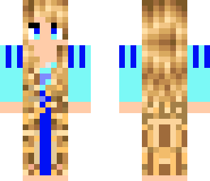 blue rapunzel
