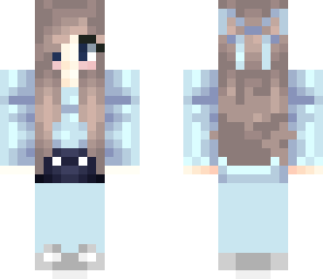 blue girl