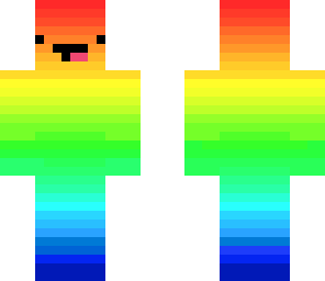 derpy rainbow person