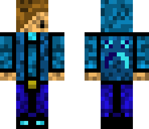 blue teenager