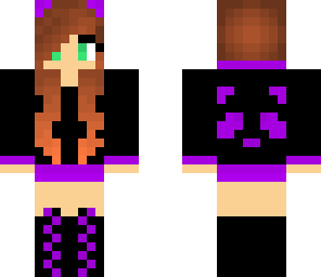 panda girl skin