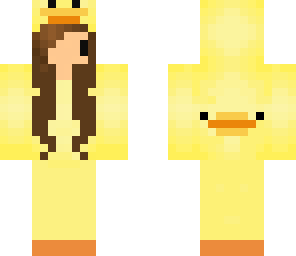 kawaiiiiiii duck girl