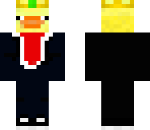 prince duck in a suit