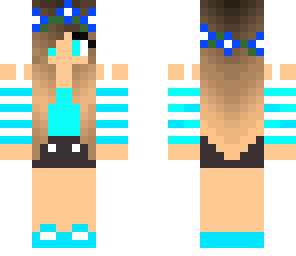 pretty blue girl 
