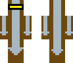 brown arrow man