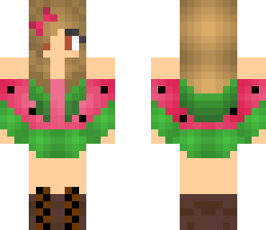 cute watermelon girl