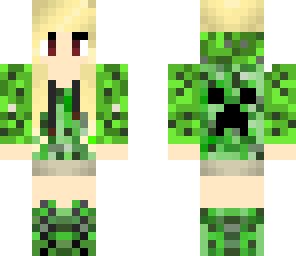 creeper hoodie girl