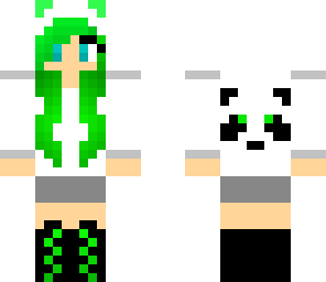 panda hoddie girl