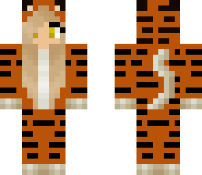 cute tiger girl