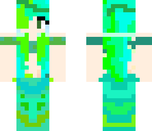 blue mermaid