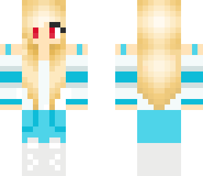 blue girl