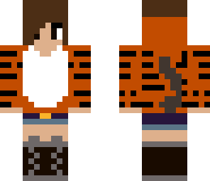 my new finished skin