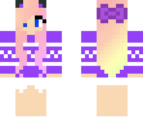purple panda girl