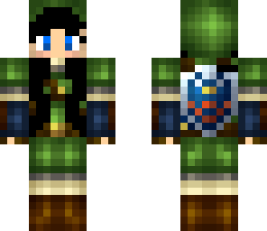 link girl black hair