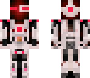 red robotic enderman