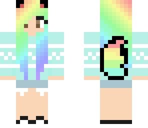 rainbow wolf