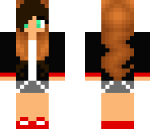 dyed hair girl