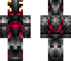 red mecha droid w face