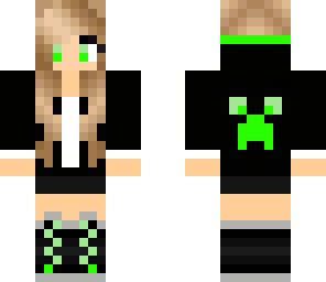 girl with creeper jacket