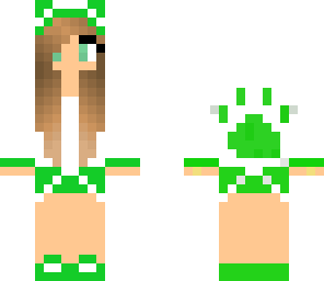 green paw girl