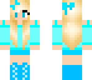 light blue girl