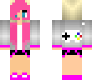 pink gamer girl