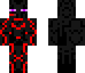 enderman a little bit red