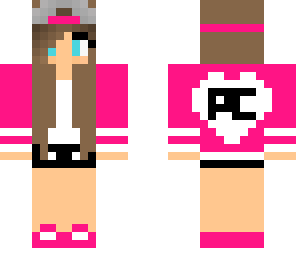 edited cute girl skin