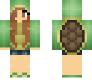 turtle girl edit