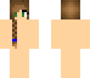 braided hair skin base girl