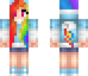 rainbow dash girl