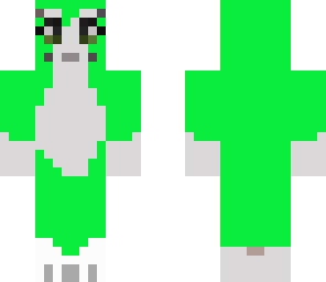 green stampy cat