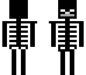 black skeliton