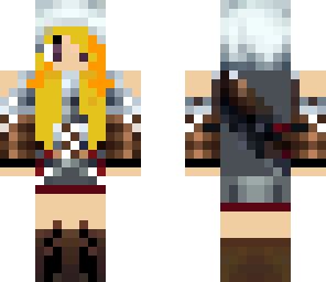 female blond assasain