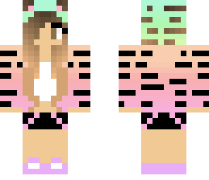 rainbow tiger  girl